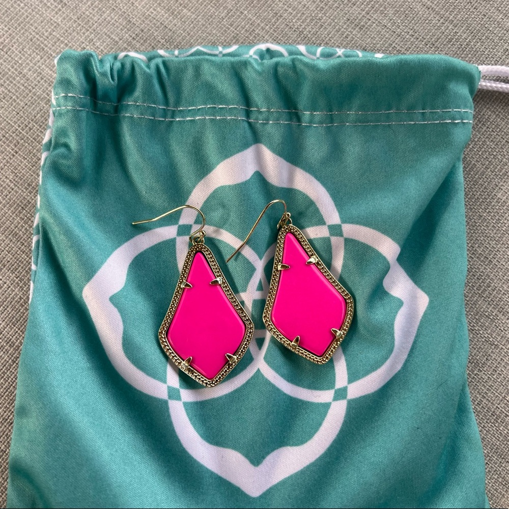 Kendra Scott Alex Pink Earrings
